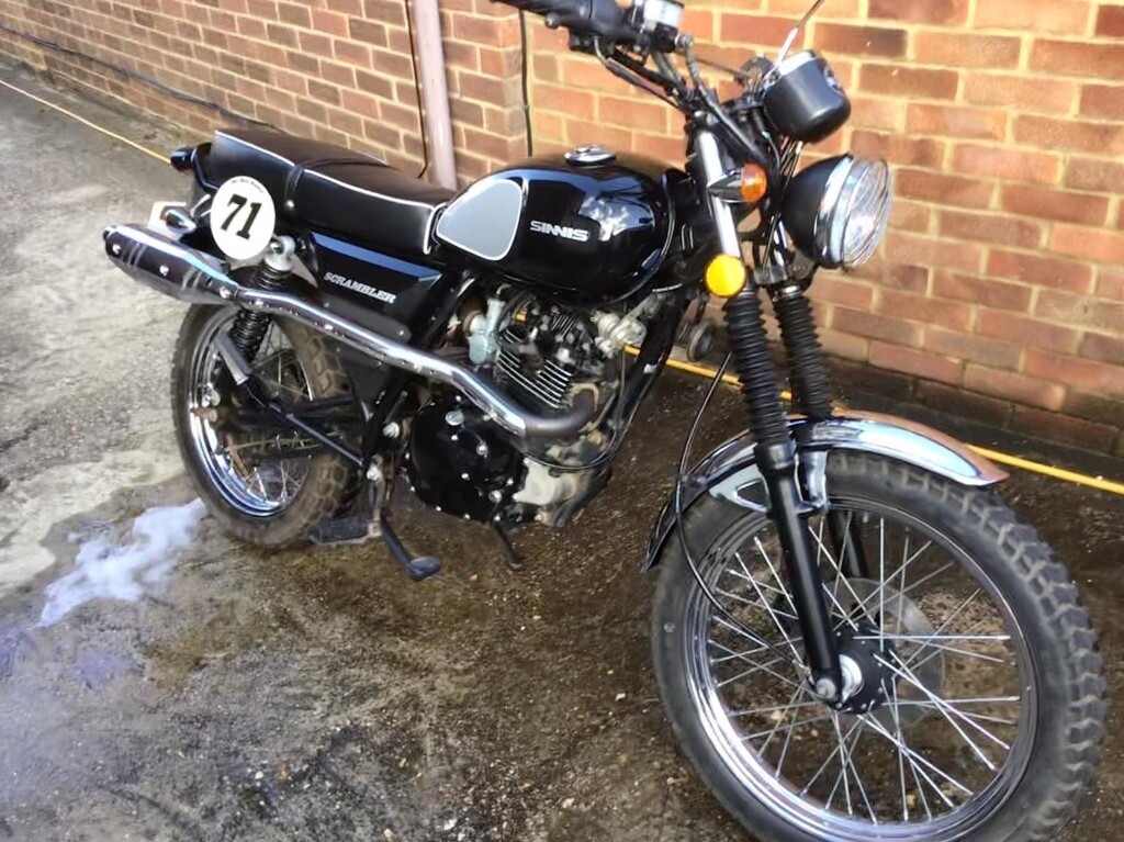 sinnis scrambler for sale